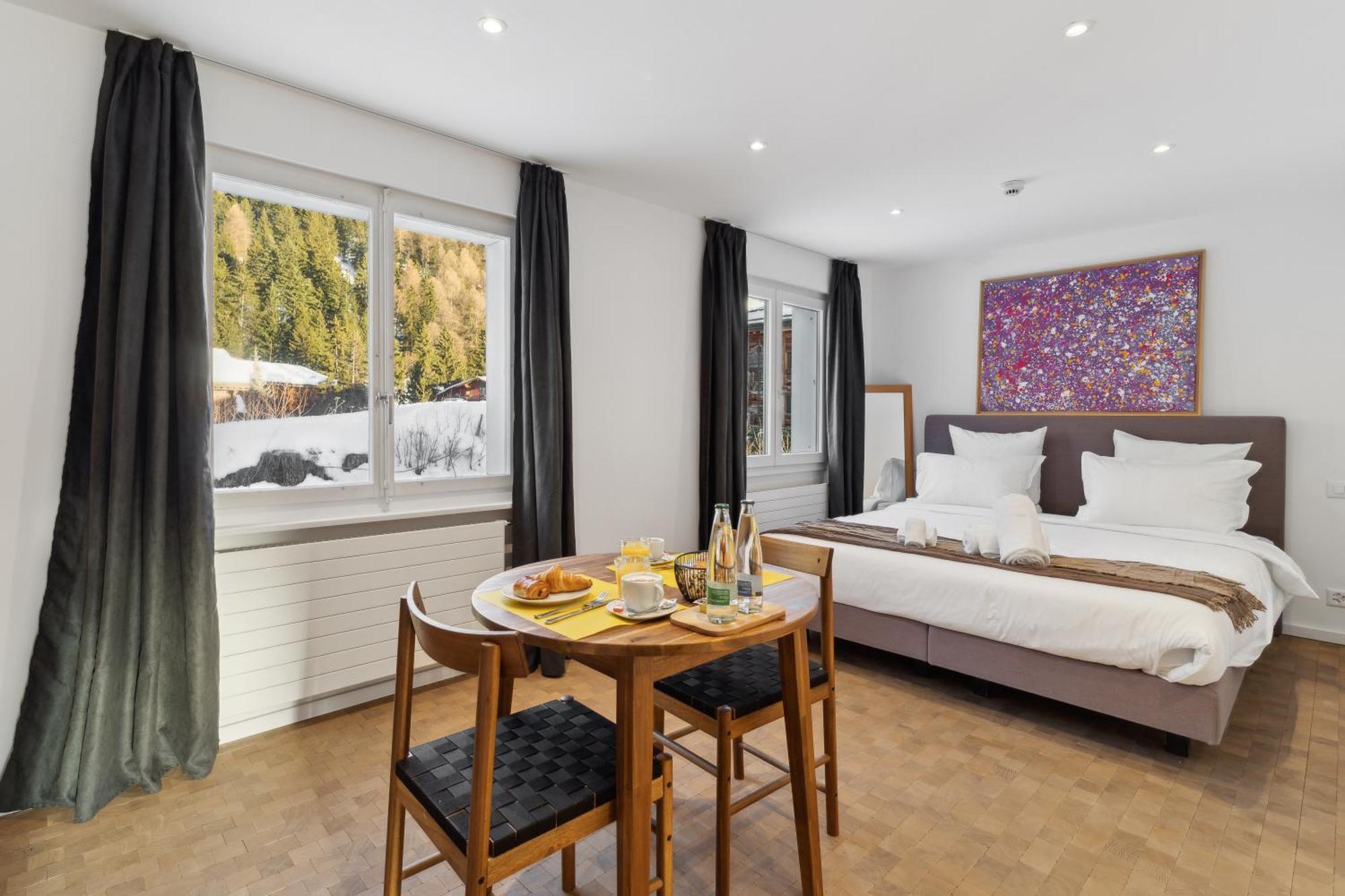 Crans Montana Suites Kültér fotó